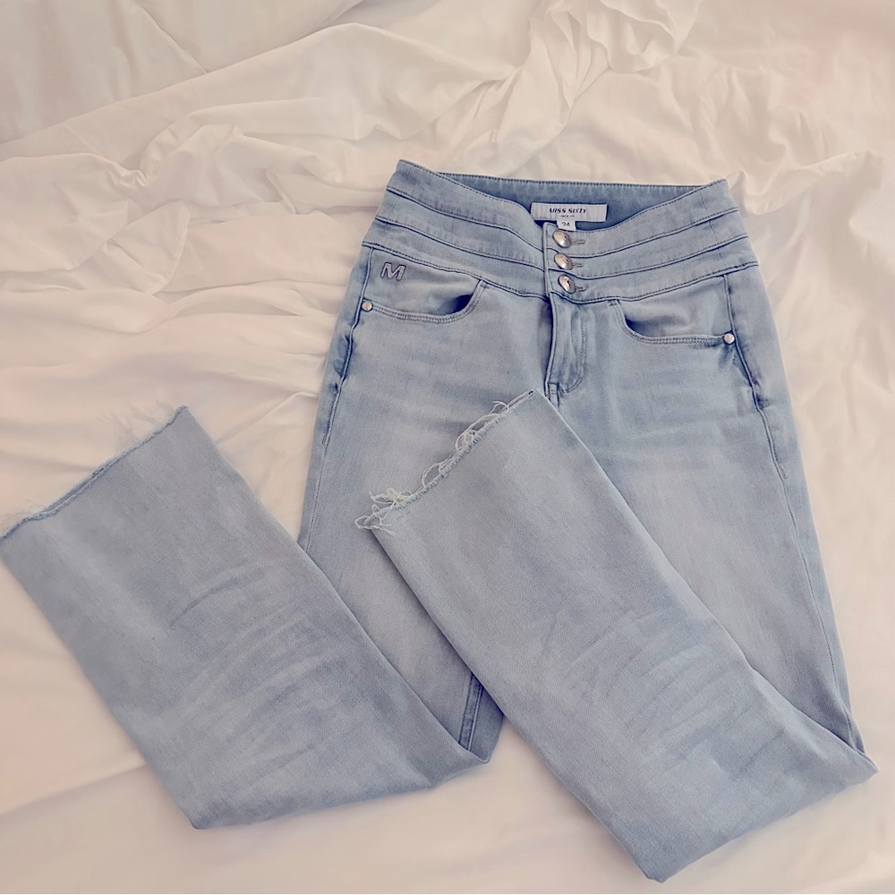 Miss Sixty crop high waisted jeans
